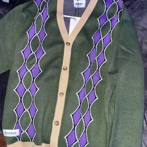 Men’s Cardigan Butter Goods size XL